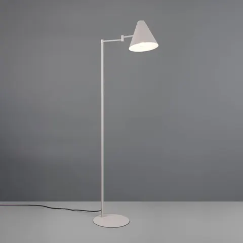 Stehlampe Cosima, hellgrau, Höhe 126 cm, Metall – Bild 2