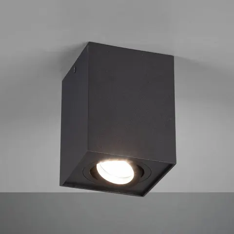 Trio Lighting Biscuit ceiling light, one-bulb, black – image 2