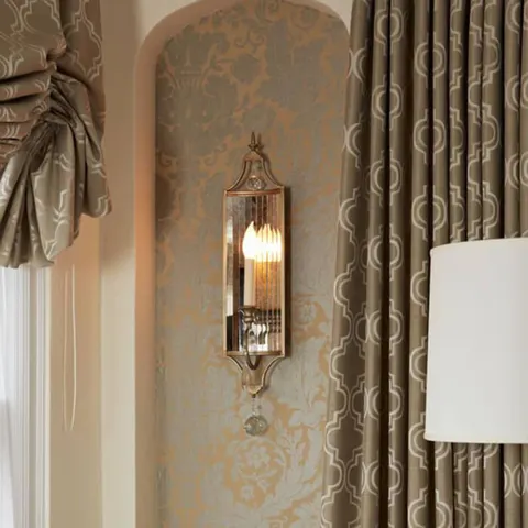 FEISS Mirrored wall light Gianna – silver, clear – image 3