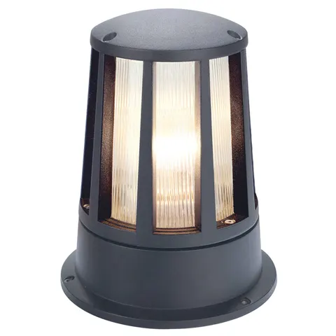 SLV Cone - anthracite-coloured pillar light , IP54 – image 2
