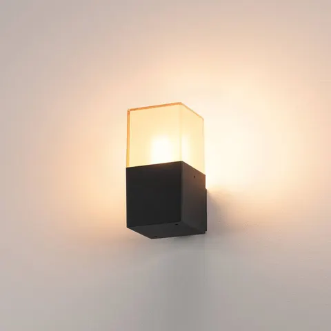 SLV Grafit - angular outdoor wall light – anthracite, white – image 2