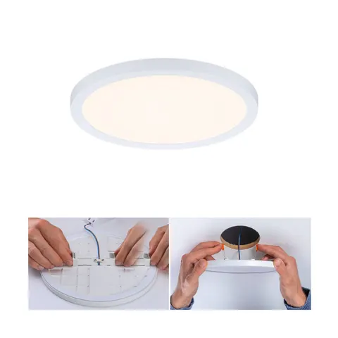 Paulmann Panel Areo 830, round, white, 3-step dimmable, 17.5 cm – image 2