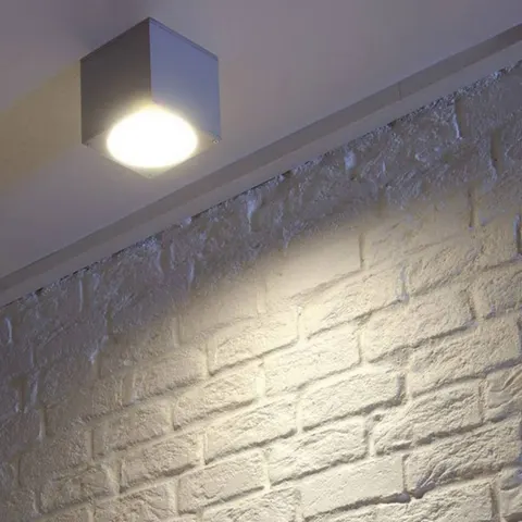 SLV Big Theo outdoor ceiling light, grey – image 2