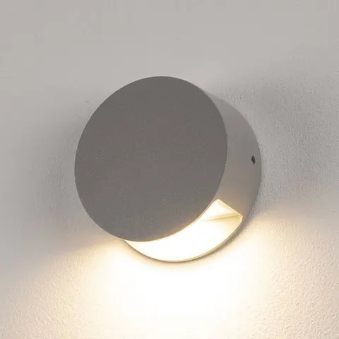 SLV Pema LED wall light, grey – image 2