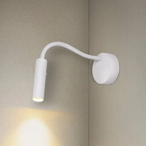 SLV Karpo Goose LED wall light, dimmable, white – image 2