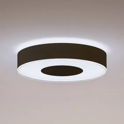 Philips Hue Infuse LED ceiling light, 38.1 cm, black, dimmable. – image 2