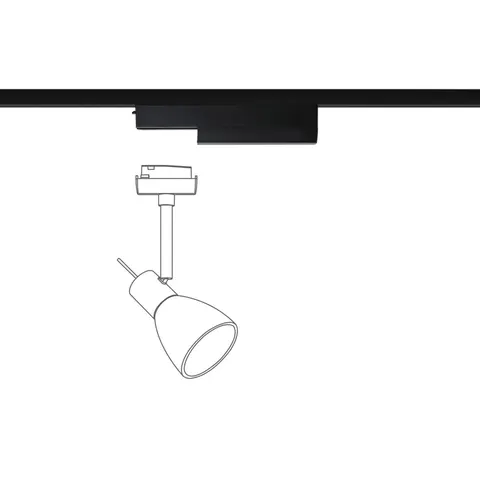 Paulmann URail track adapter, ZigBee, black – image 2