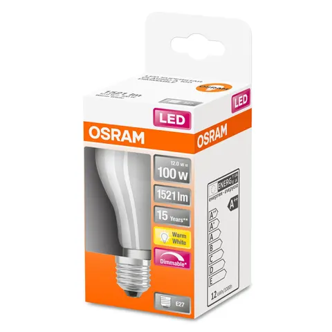 OSRAM LED bulb E27 Superstar 11W matt 2700K – image 2