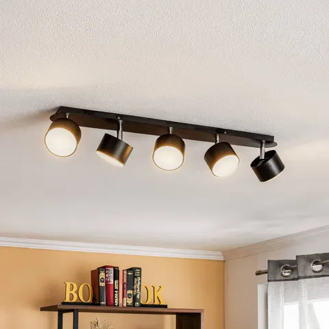 Eko-Light Ceiling spotlight Cloudy 5-bulb black – image 2