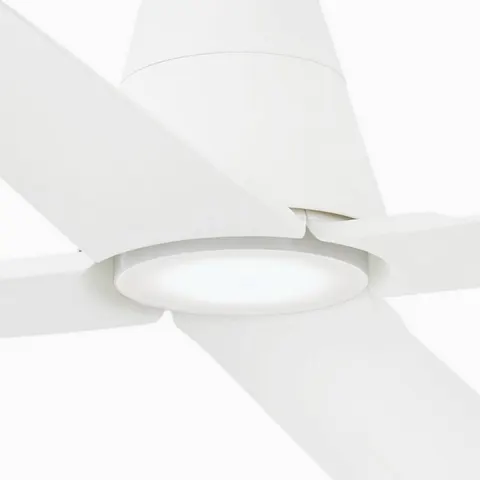 Typhoon LED White Ceiling Fan with DC Motor, 3000K – image 2