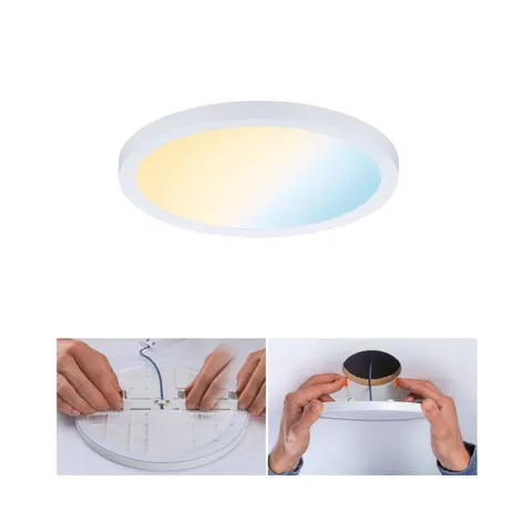 Paulmann Areo panel ZigBee CCT round white 17.5 cm – image 2