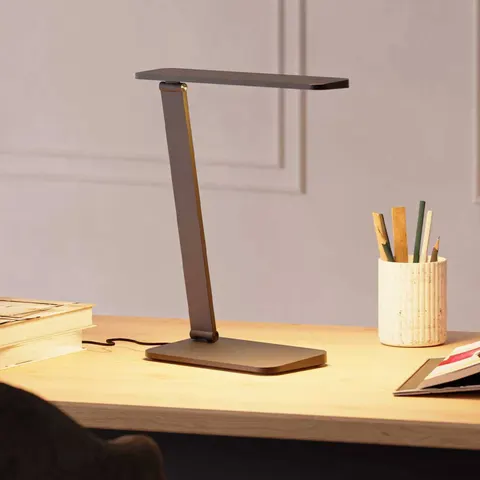Forlight LED table lamp Zenit, black, ABS, height 36 cm – image 2