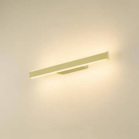 SLV LED bathroom wall light One Linear, 52 cm, brass-coloured – image 2