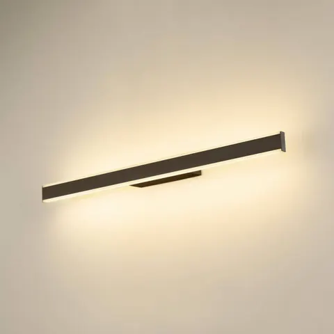 SLV LED bathroom wall light One Linear, 70 cm, black, CCT – image 2