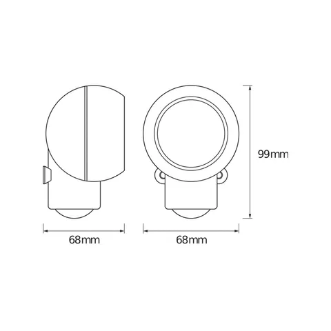 OSRAM SPYLUX LED wall light, white, sensor, battery, mobile – image 2