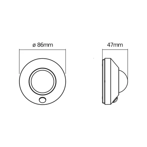 OSRAM LED night light NIGHTLUX CEILING, white, sensor battery – image 2