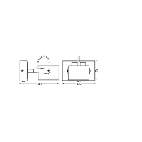 OSRAM LED ceiling light Jupiter, 1-bulb, silver, metal – image 2