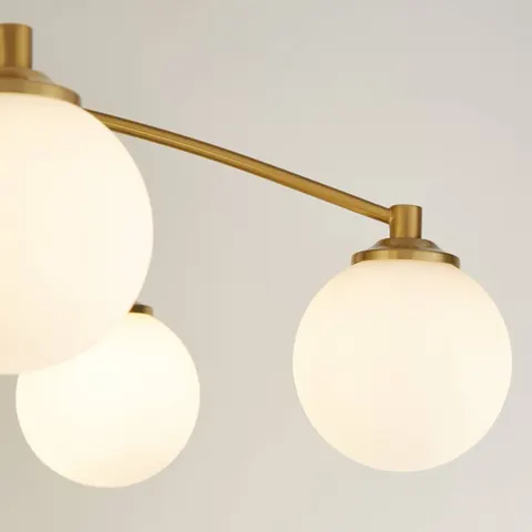 Opal AND Brass 6LT Semi-flush Fitting – image 2