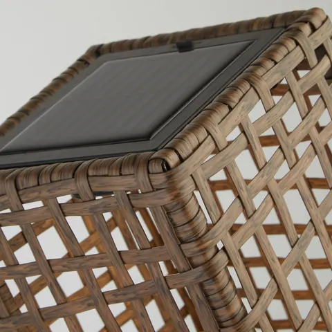 Outdoor Solar Rattan Light – image 2