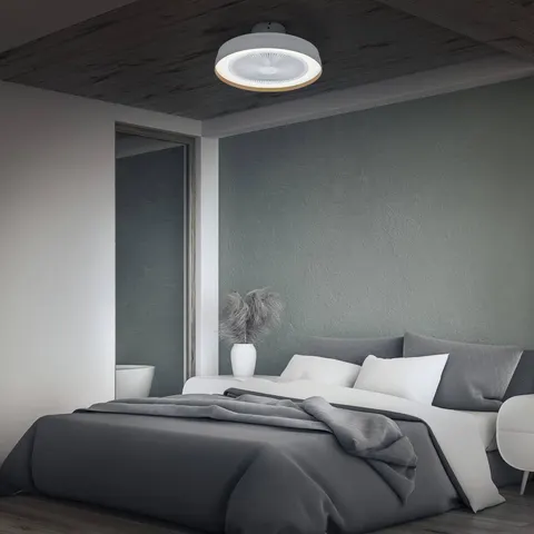 OSRAM ENCAPSULATE LED ceiling fan, Ø 48 cm, white, CCT – image 2