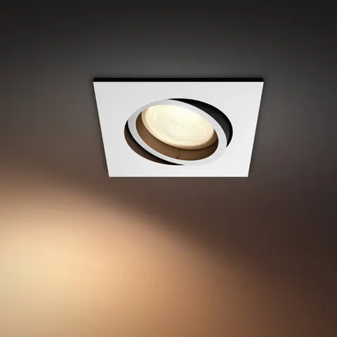 Philips Hue Centura LED spotlight, angular, white – image 2