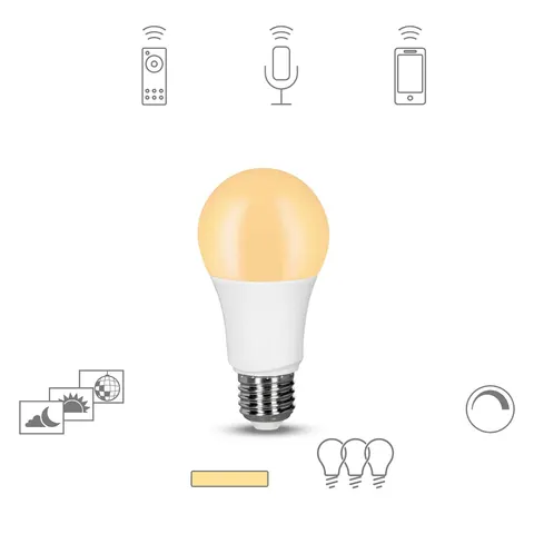 TINT MLI-404001 - Smart light, bulb, E27, 9 W – image 2