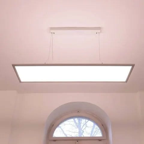 Deko-Light 3422 LED pendant light angular dip switch white – white (RAL 9016), transparent – image 2