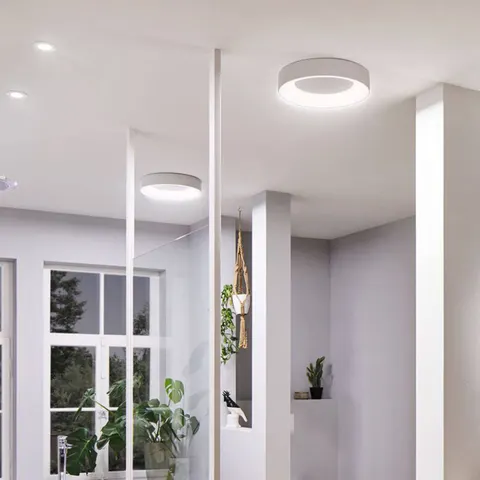 Paulmann HomeSpa Casca LED ceiling lamp, Ø 40 cm, white – image 2