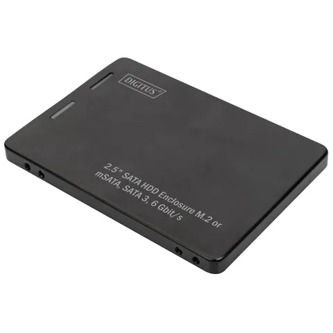 DIGITUS 2,5, SATA Festplattenadapter M.2 oder mSATA – Bild 2