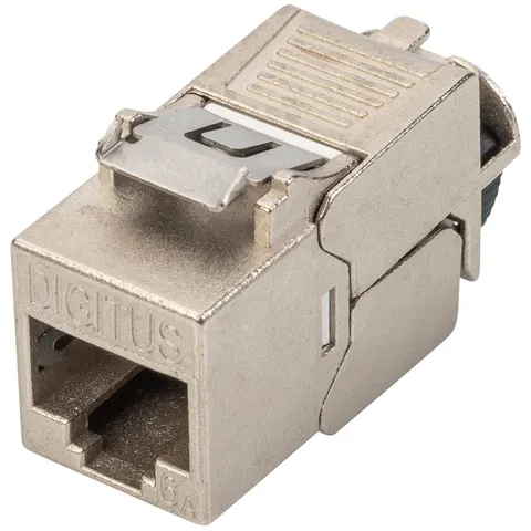 DIGITUS Keystone Modul Kat 6A, geschirmt, vernickelt – Bild 3