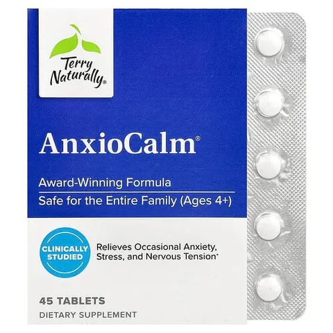 Terry Naturally, AnxioCalm, 45 Tablets – image 2