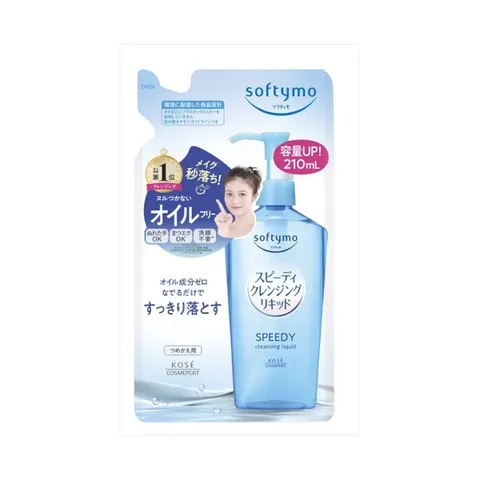 Kose - Softymo Speedy Cleansing Liquid Refill - 210ml – image 2