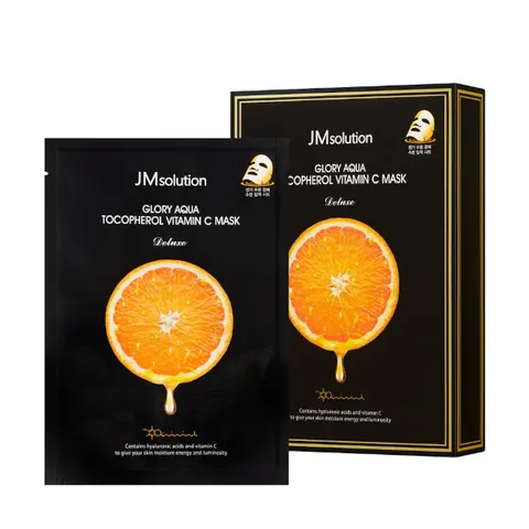 JMsolution - Glory Aqua Masque Tocophérol Vitamine C Deluxe - 10pièces – image 2