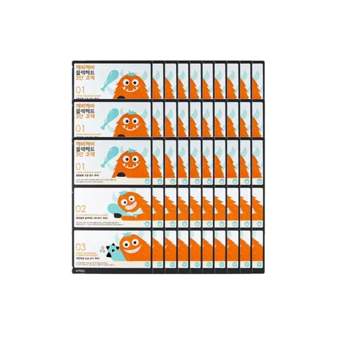 A'PIEU - Nose Pack - 1pc (30ea) Set Goblin Blackhead 3 Step – image 2