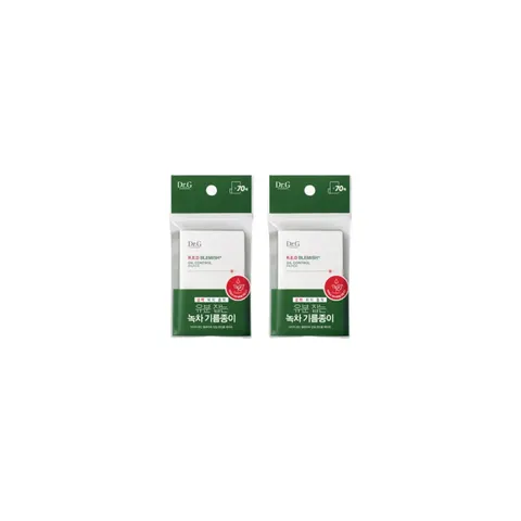 Dr.G - R.E.D Blemish Oil Control Paper - 70 Sheets (2ea) Set – image 2