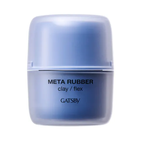 Mandom - Gatsby Meta Rubber Clay - 65g - Flex – No Color – image 2