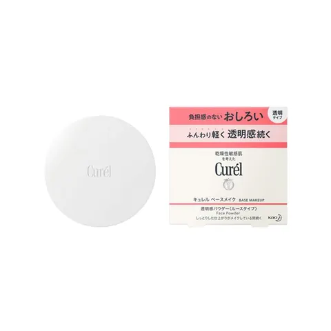 Kao - Curel Base Makeup Face Powder - 4g – No Color – image 2