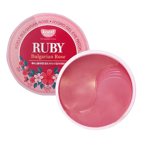 Petitfee Ruby Bulgarian Rose Hydro Gel Eye Patch 60 Pieces – image 2