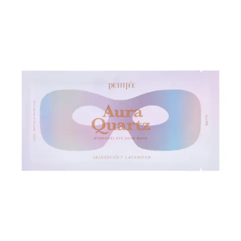 PETITFEE - Aura Quartz Hydrogel Eye Zone Mask 1 pc – No Color – image 2