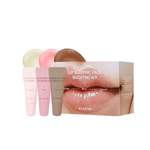 KLAVUU - Lip Sleeping Pack Boosting Kit 3 pcs – No Color – image 2