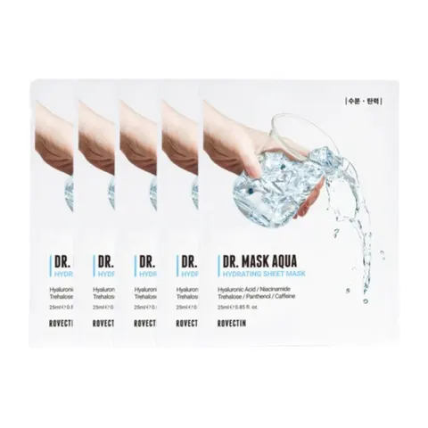 ROVECTIN - Dr. Mask Aqua Pack - 5pcs – No Color – image 2