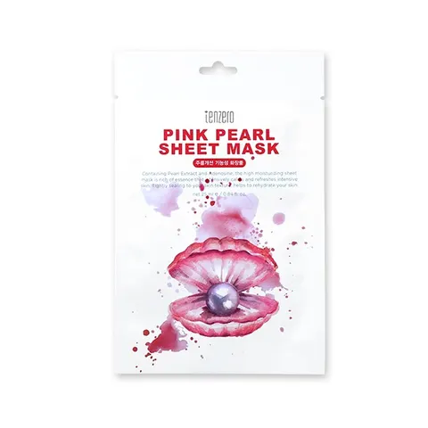 tenzero - Pink Pearl Sheet Mask - 1pc – No Color – image 2