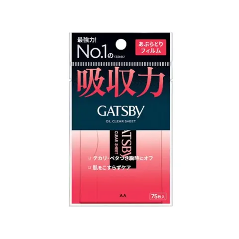 Mandom - Gatsby Oil Clear Sheet 75 pcs – No Color – image 2