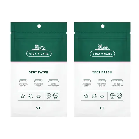 VT - Cica Care Spot Patch - 1pack(48patches) (2ea) Set – black – image 2