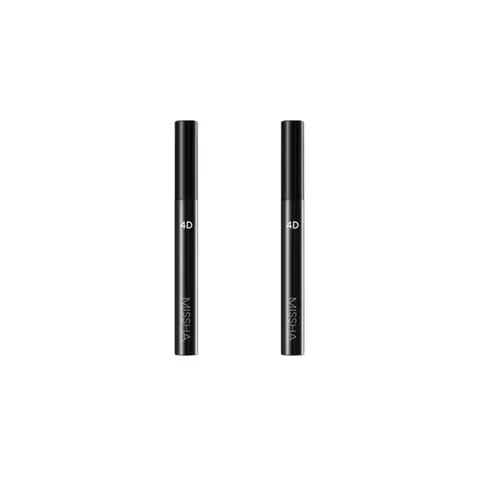 MISSHA - 4D Mascara (2ea) Set – black – image 2