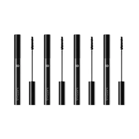 MISSHA 3D Mascara (4a) Set – black – image 2