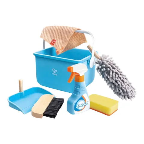 Hape Spielzeug-Putzset mit Eimer – hellblau – Bild 2