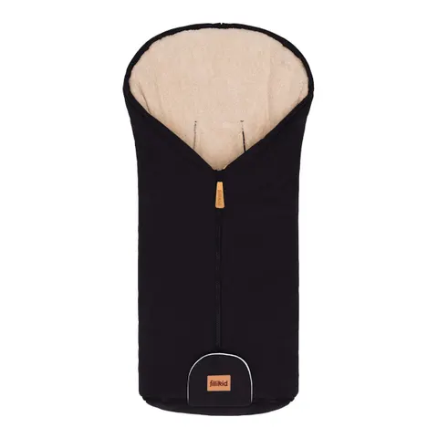 Winterfusssack Nevis Cord – schwarz – Bild 2