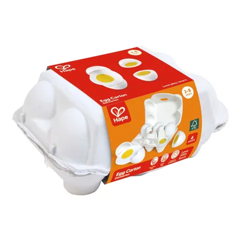 Hape Eierkarton – weiss – Bild 2