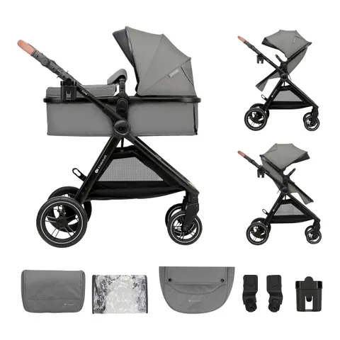 Kinderkraft Kombikinderwagen ESME grau – Bild 2